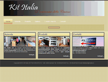 Tablet Screenshot of kit-italia.com